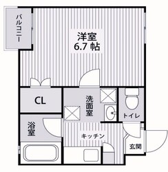 クレストの物件間取画像